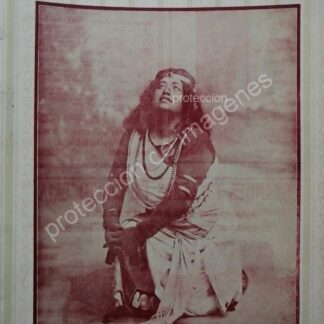 PORTADA ANTIGUA 1912 SOPRANO. ESTER TONINELLO EN MEXICO