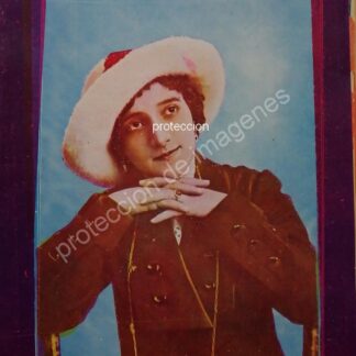 PORTADA ANTIGUA ORIGINAL 1912 ACTRIZ. AMADA MUÑOZ EN MEXICO