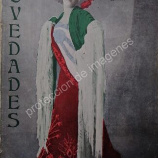 PORTADA ANTIGUA ORIGINAL 1912 ACTRIZ Y TIPLE. CONCHA DALIERY