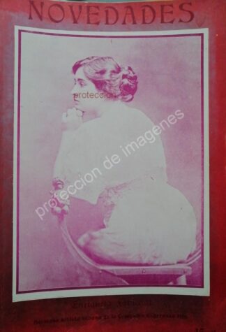 PORTADA ANTIGUA ORIGINAL 1912 ACTRIZ. ENRIQUETA FABREGAT