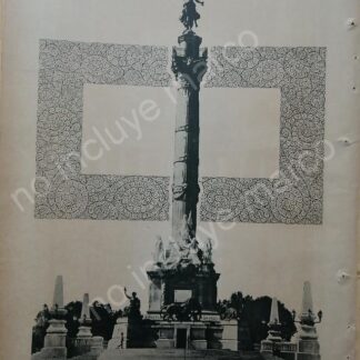 AFICHE ANTIGUO 1920 EL ANGEL DE LA INDEPENDENCIA