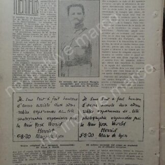 AFICHE ANTIGUO 1920 EDUARD BELLIN Y EL BELLINOGRAFO