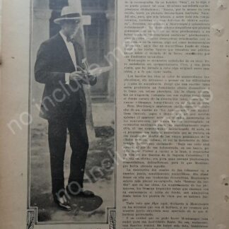 AFICHE ANTIGUO. 1920 ROBERTO MONTENEGRO /pintores