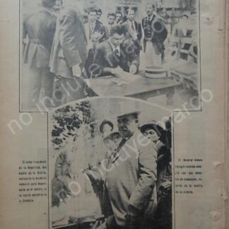 AFICHE ANTIGUO. 1920 ALVARO OBREGON, ELECCIONES PARLAMENTARIAS.