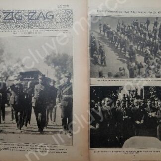 AFICHE ANTIGUO. 1920 FUNERAL DEL GENERAL. BENJAMIN HILL POZOS