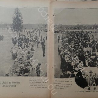 AFICHE ANTIGUO. 1921 FIESTA ALVARO OBREGON. PARQUE REFORMA