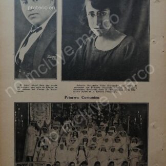AFICHE ANTIGUO. 1920 EL TENOR ANGEL SOTO Y OTROS