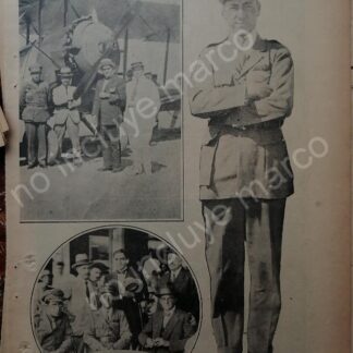 AFICHE ANTIGUO. 1920 EL PILOTO AVIADOR FERNANDO PROAL