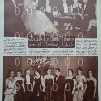 AFICHE ANTIGUO. 1951. EL JOCKEY CLUB DE LA CDMX /ASM