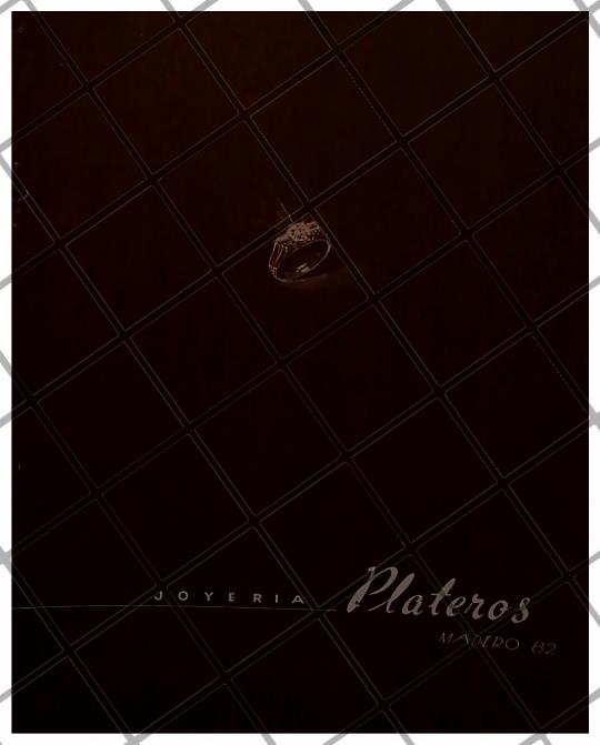 CARTEL ANTIGUO JOYERIA PLATEROS 1951 /876