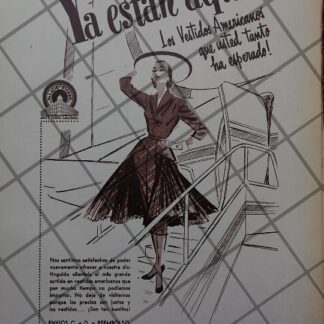 CARTEL ANTIGUO TIENDA EL PALACIO DE HIERRO 1951 /860