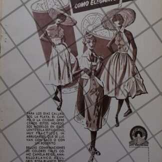 CARTEL ANTIGUO TIENDA EL PALACIO DE HIERRO 1951 /851