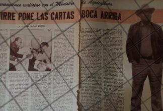 SECCION AFICHE RETRO ORIGINAL. BERNARDO AGUIRRE SAMANIEGO 1970