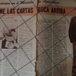 SECCION AFICHE RETRO ORIGINAL. BERNARDO AGUIRRE SAMANIEGO 1970