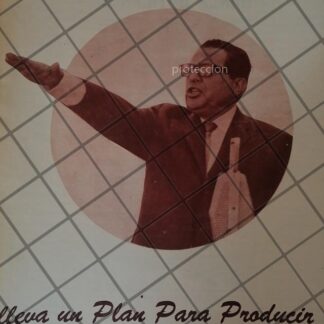 AFICHE RETRO ORIGINAL. CARITINO MALDONADO PEREZ 1969