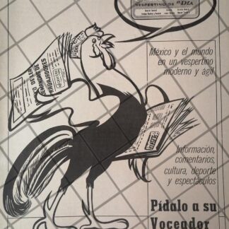 AFICHE RETRO ORIGINAL. PERIODICO CRUCERO VERSPERTINO 1970 /3