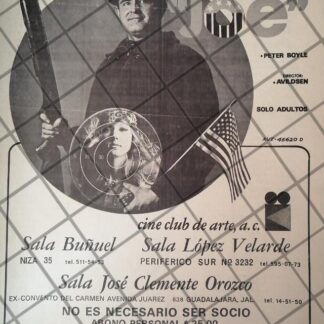 AFICHE ANTIGUO. PELICULA. JOE, CIUDADANO AMERICANO 1970 Y RESEÑA