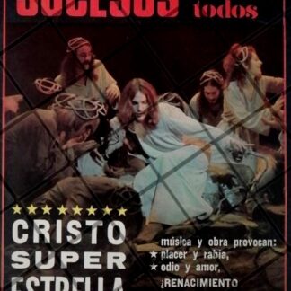 PORTADA RETRO ORIGINAL. OBRA. JESUCRISTO SUPER ESTRELLA 1972