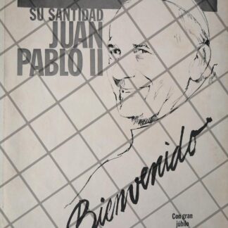 AFICHE ANTIGUO ORIGINAL. VISITA DEL PAPA A MEXICO 1979 CASA DOMECQ