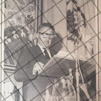 AFICHE ANTIGUO ORIGINAL. RAYMUNDO ABARCA ALARCON 70s