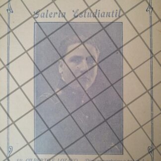 AFICHE ANTIGUO CADETE DEL COLEGIO CIVIL DE MONTERREY 1925