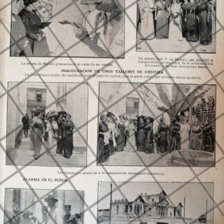 AFICHE ANTIGUO ESPOSA DE MADERO, SARA PEREZ ROMERO 1912