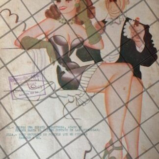 PORTADA Y CARICATURA ANTIGUA. 1945 DE: PEREZ CASAS. /MUY RARO