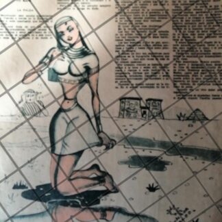 CARICATURA ANTIGUA. 1945 DE: MELCHOR PEREDO GARCIA