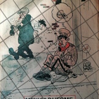 CARICATURA ANTIGUA. 1945 DE MANUEL MORAN /POLITICA