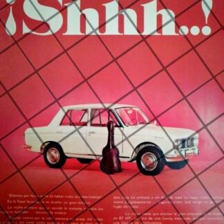 AFICHE RETRO ORIGINAL AUTOS DATSUN 1967 -1060