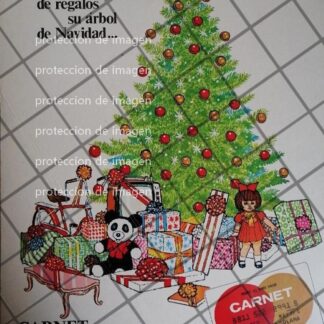 CARTEL PUBLICITARIO NACIMIENTO DE LA TARJETA CARNET 1970
