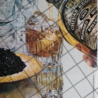 CARTEL PUBLICITARIO RETRO WHISKY CHIVAS REGAL 1979 /627