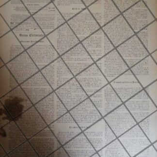 AFICHE ANTIGUO NOTICIAS SOBRE PORFIRIO DIAZ 1895