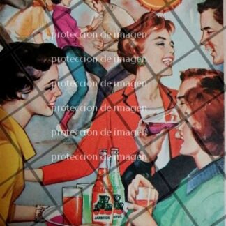 CARTEL ANTIGUO REFRESCOS JARRITOS 1950 /309