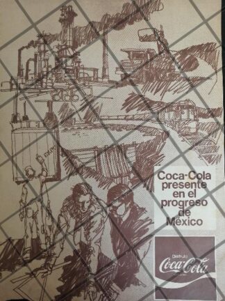 CARTEL VINTAGE ORIGINAL COCA COLA 1971 /C46 /RARO