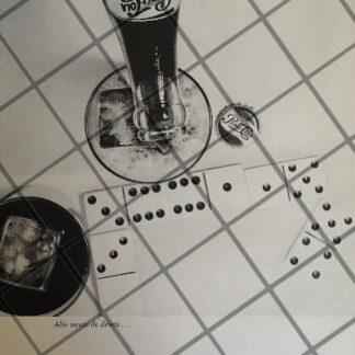 AFICHE PUBLICITARIO RETRO ORIGINAL PEPSI (DELEITE) 1960