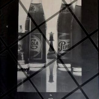 AFICHE PUBLICITARIO RETRO ORIGINAL PEPSI (MEJOR DESICION) 1960