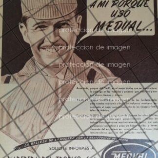 CARTEL ANTIGUO ORIGINAL MADERA DEL TROPICO S.A 1947 /1033