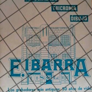 CARTEL ANTIGUO ENRIQUE IBARRA, GRABADORES 1934 /1004