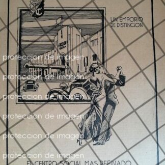 CARTEL ANTIGUO CABARET FOREIGN CLUB 1934 /MUY RARO