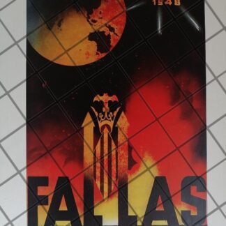 CARTEL ANTIGUO FALLA DE SAN JOSE, VALENCIA 1948/RARO