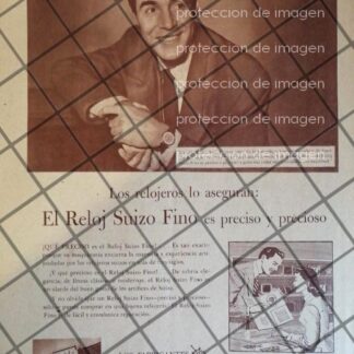 CARTEL PUBLICIDAD RETRO CON RICARDO MONTALBAN 1952 620