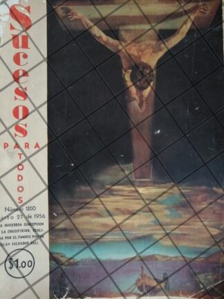 PORTADA ANTIGUA ARTISTICA DE SALVADOR DALI 1956