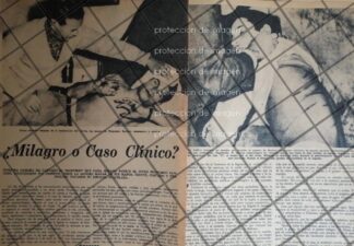 AFICHE ANTIGUO EL ESTIGMATIZADO FRANCISCO SANTONI 1956