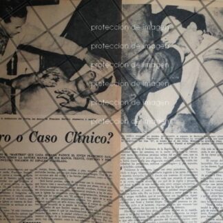 AFICHE ANTIGUO EL ESTIGMATIZADO FRANCISCO SANTONI 1956