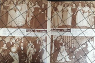AFICHE RETRO. POSADA FAMILIA AZCARRAGA MILMO 1948