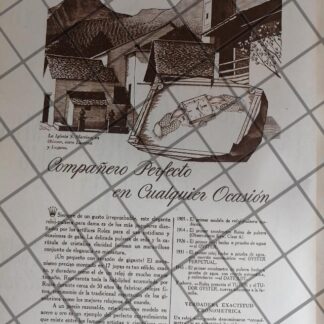 CARTEL PUBLICITARIO RELOJES ROLEX 1948