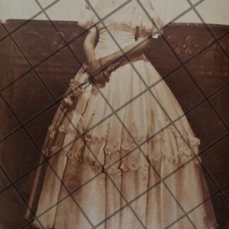 AFICHE RETRO. QUICEAÑERA. BERTHA TODD RIVERA 1948