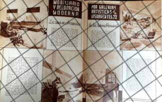 CARTEL PUBLICITARIO ANTIGUO DE ARCADI ARTIS GENER 1948 /RARO