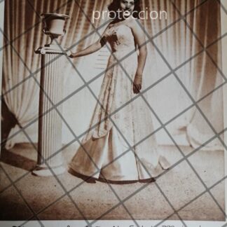 AFICHE RETRO SE GRADUA ESTELA MELENDEZ GALINDO 1948